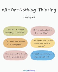 All-Or-Nothing Thinking: Examples And How To Overcome 9 all or nothing thinking