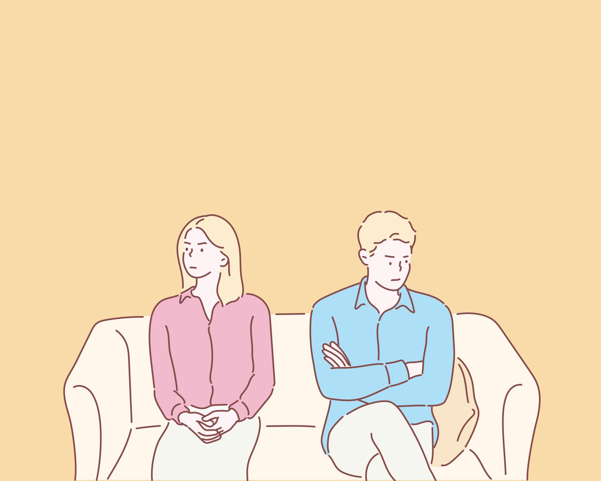 Avoidant–avoidant-couple Avoidant–avoidant couple
