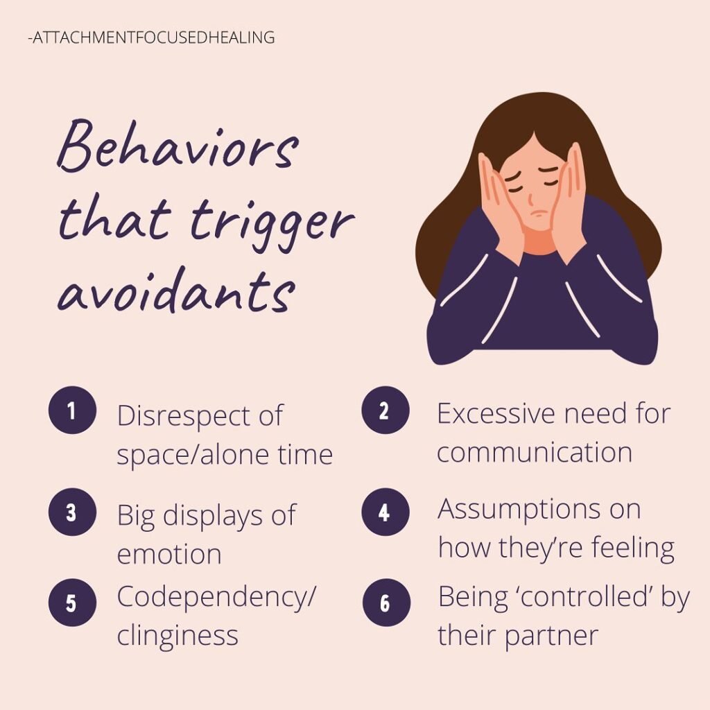 Dismissive Avoidant Attachment Style: Signs & How to Heal 2 avoidant attachment triggers