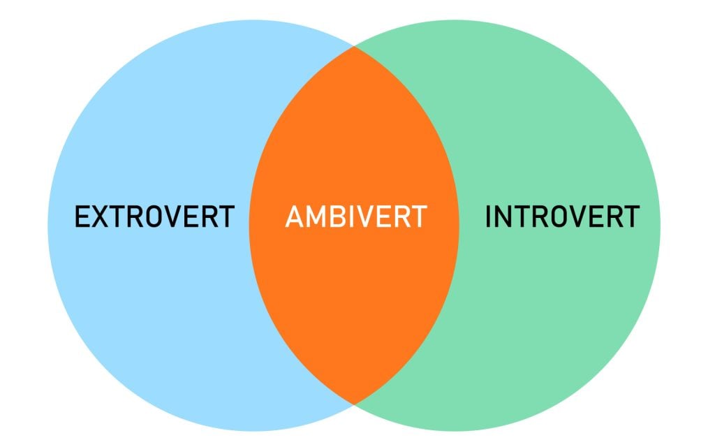 Introvert vs. Extrovert Personality: Signs, Theories, & Differences 2 extrovert introvert ambivert