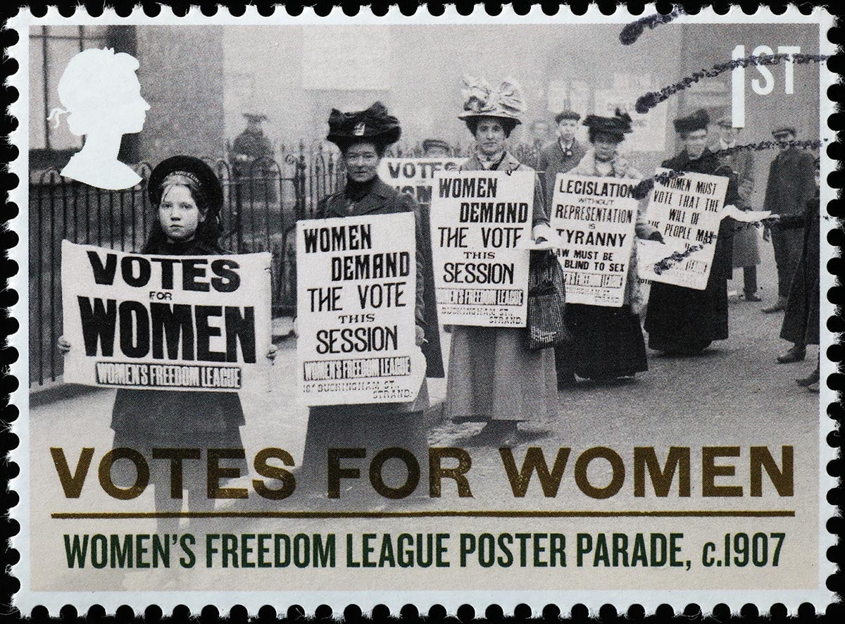A Brief Summary Of The First Wave Of Feminism 4 British women demanding the vote in 1907