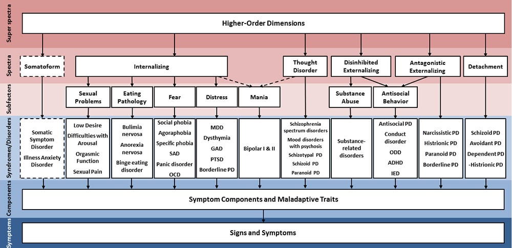 The Hierarchical Taxonomy of Psychopathology (HiTOP) 1 Hierarchical Taxonomy of Psychopathology