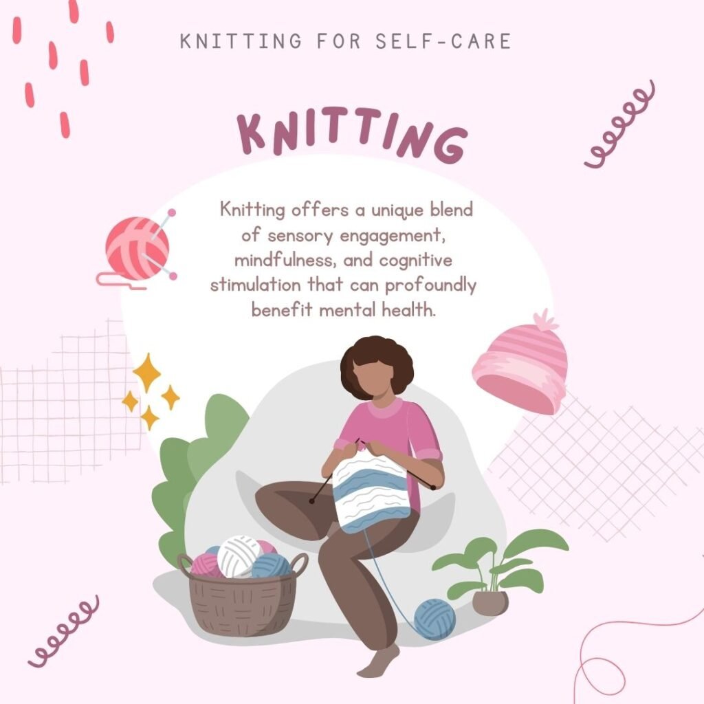 knitting self care