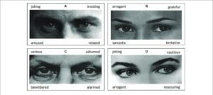 Baron-Cohen et al. (eyes test) 1 Reading the Mind in the Eyes Test