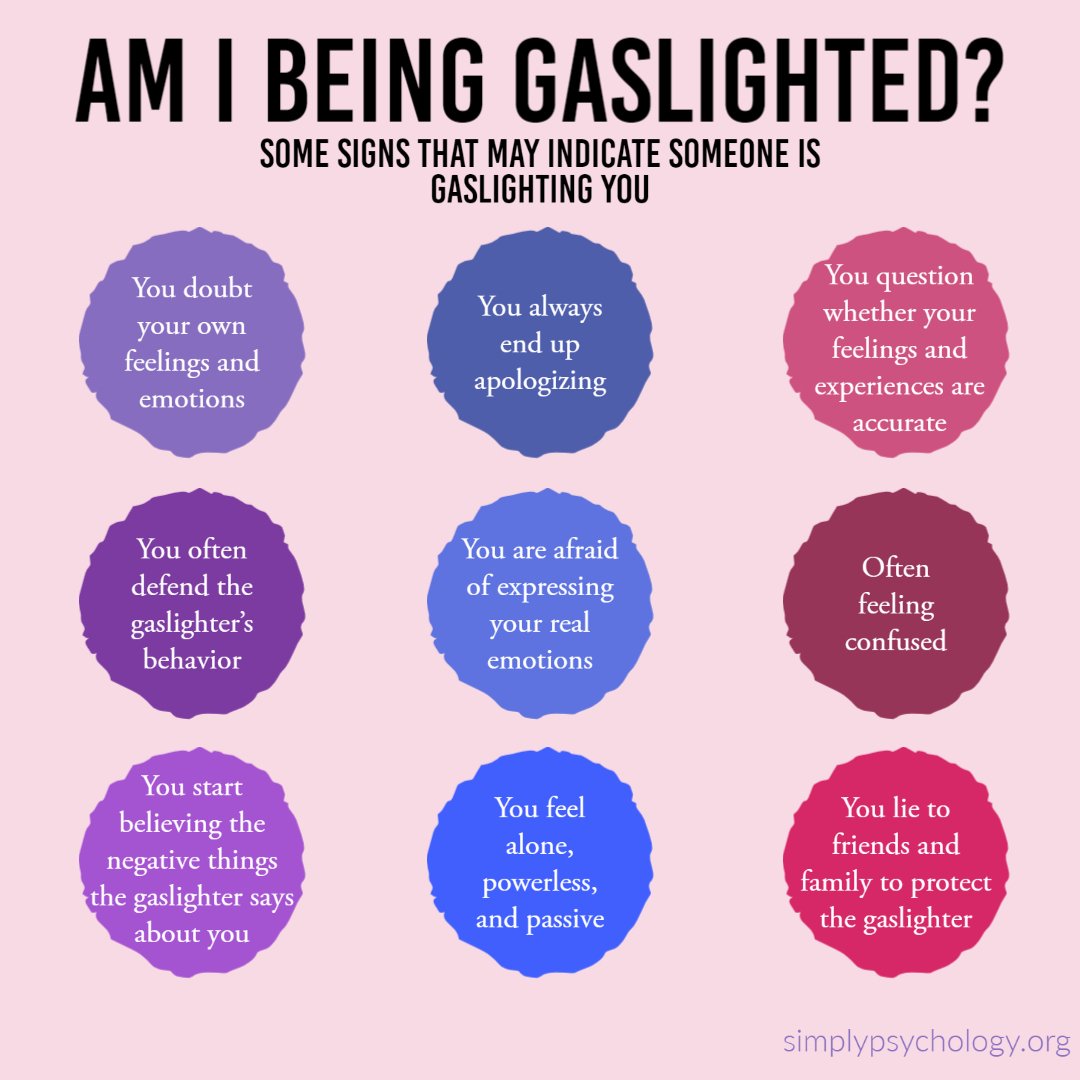 What Is Gaslighting? Examples, Types, Causes, & How To Respond 3 some of the key signs that you are being gaslighted