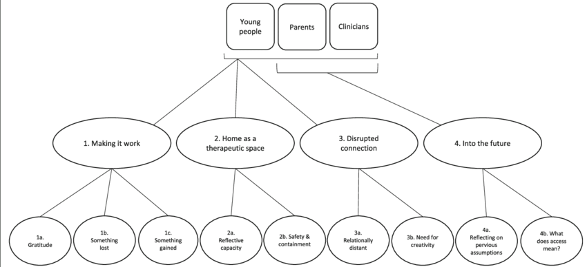 Thematic map of qualitative analysis